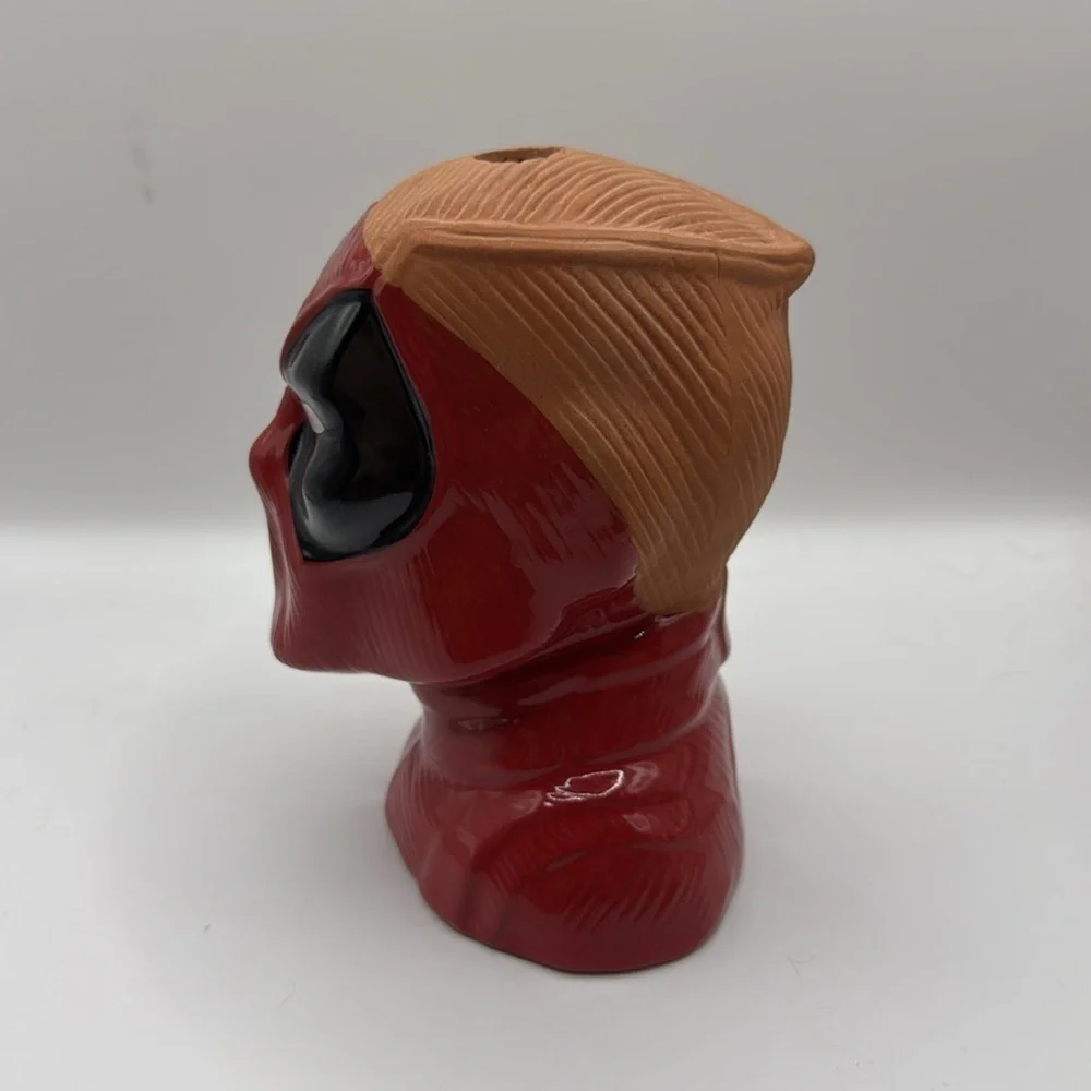 Deadpool Ceramic Chia Planter Or Flower Vase No Seed Pack